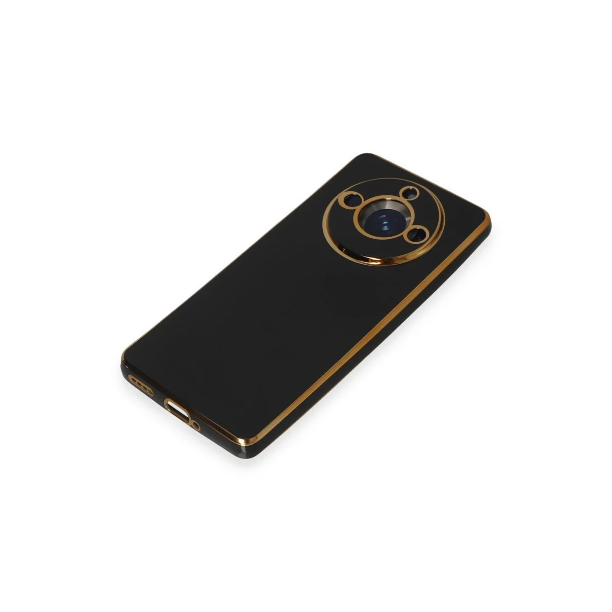 Realme 11 Pro Kılıf Volet Silikon - Siyah görsel 4