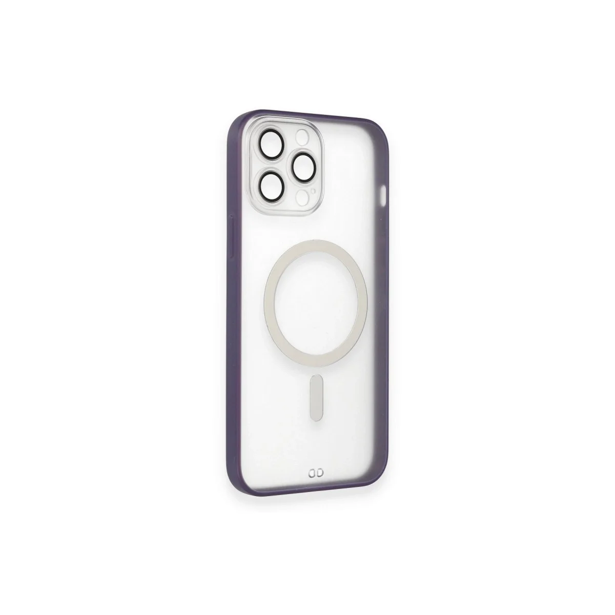 Apple İphone 14 Pro Max Kılıf Grand Magneticsafe Kapak - Mor görsel 5
