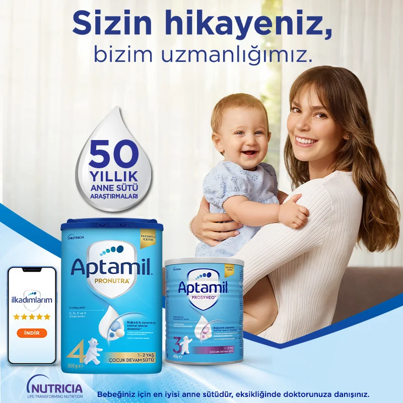 Çocuk Devam Sütü Maması No4 1 Yaş+  800 Gr görsel 4