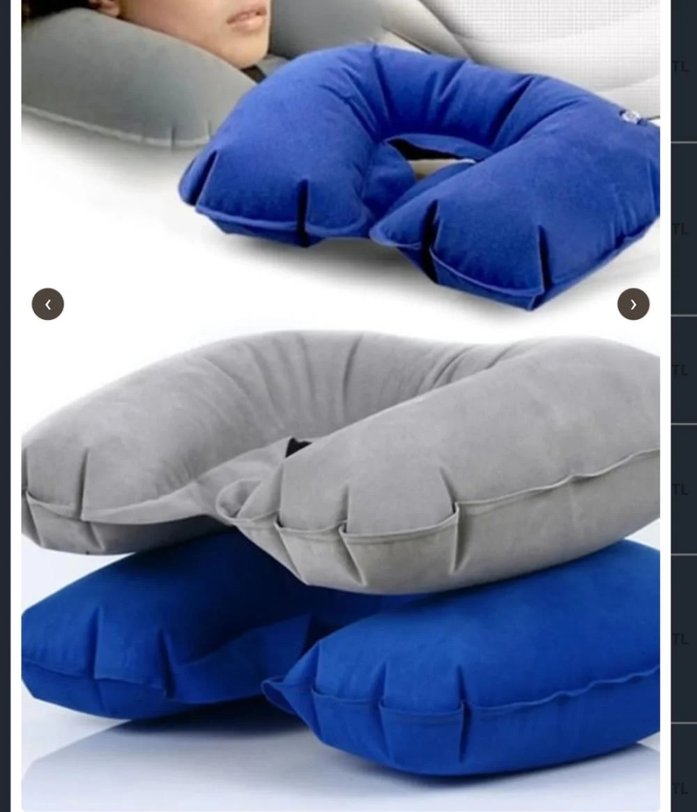 NORDMENDE Premium Seyahat Boyunluğu Uçak Otobüs Araç Ofis İçin Ergonomik Boyun Destek Yastığı görsel 3