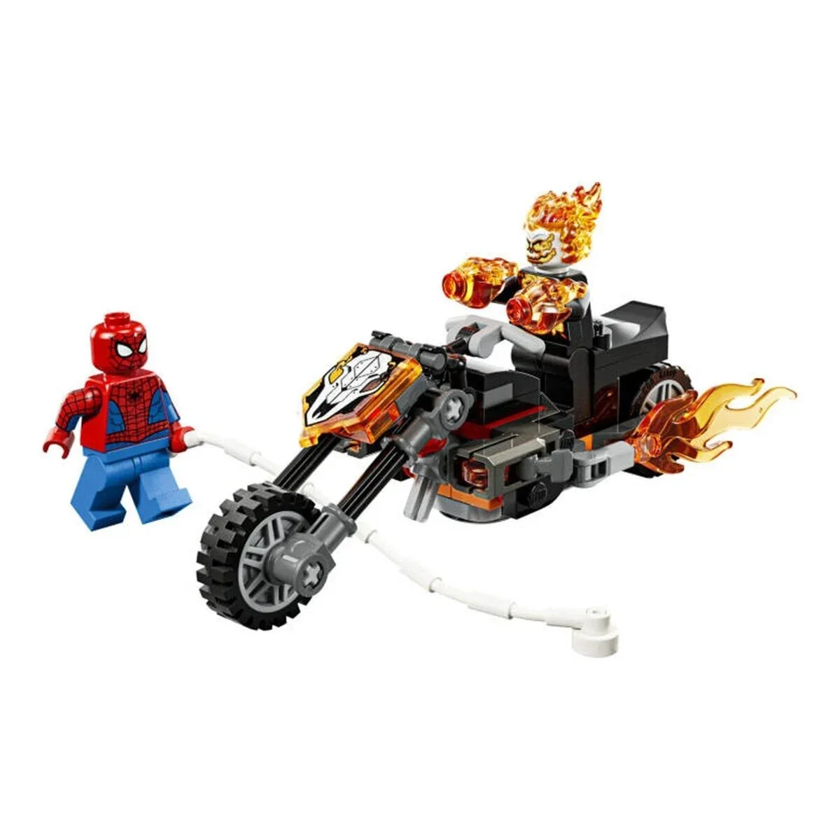 76335 Lego Marvel Spider-Man Ghost Rider Motosikletine Karşı 72 parça +6 yaş görsel 2