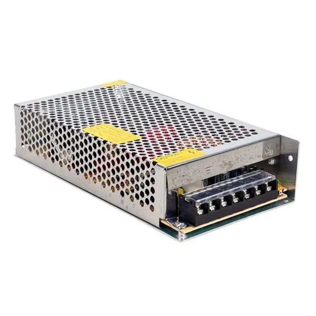 PM-13036 24 Volt - 10 Amper Metal Kasa Adaptör görsel 3