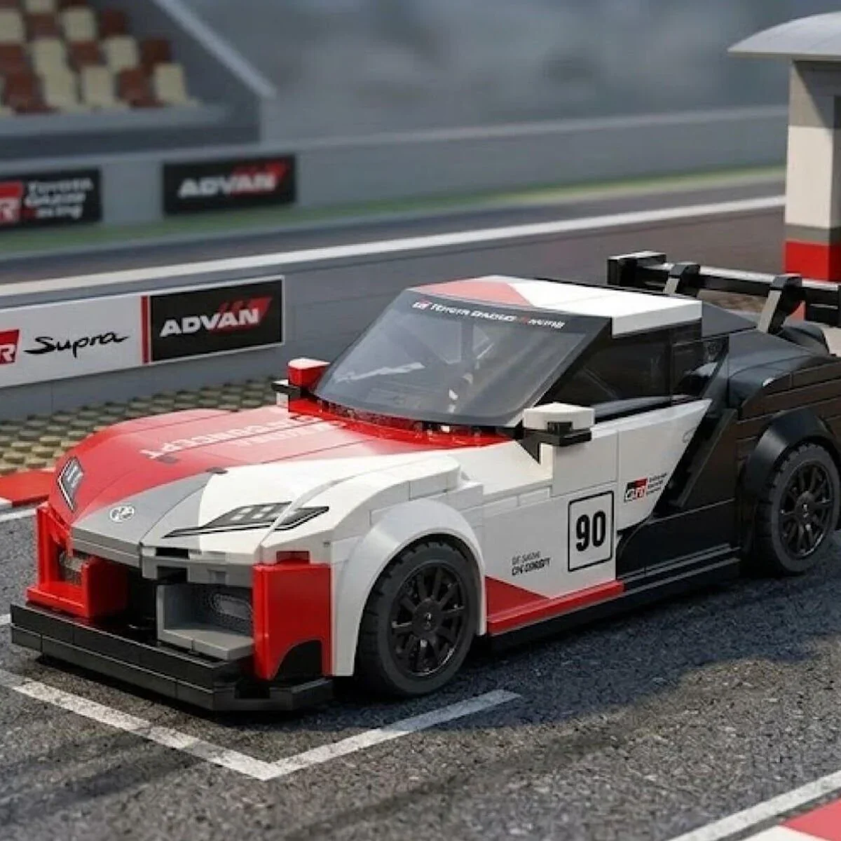 C55041W Cada Toyota Gr Supra GT4 324 Parça Block Oyuncak görsel 3