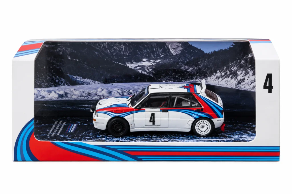 1/64 Model Araç HF Integrale Monte Carlo Rally 1992 #04 Winner Didier Auriol / Bernard Occelli görsel 3