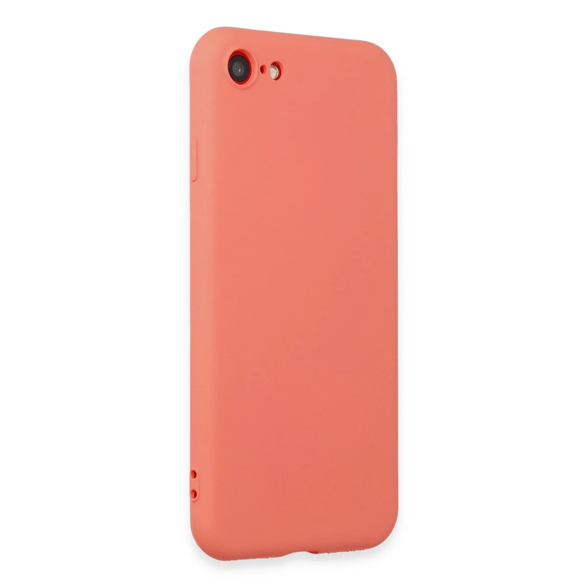 Apple İphone 7 Kılıf First Silikon - Turuncu görsel 2