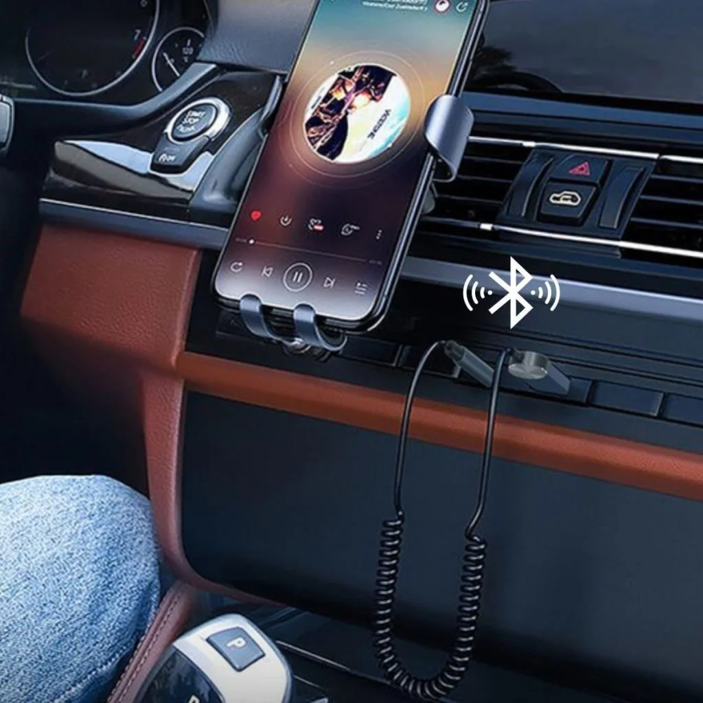 Araba için Bluetooth Aux Alıcısı Wireless Araç Kiti (adet fiyatıdır) görsel 2