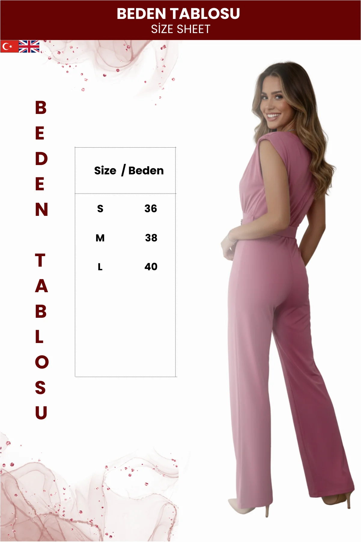 Kadın Sandy Kumaşlı Tulum görsel 6