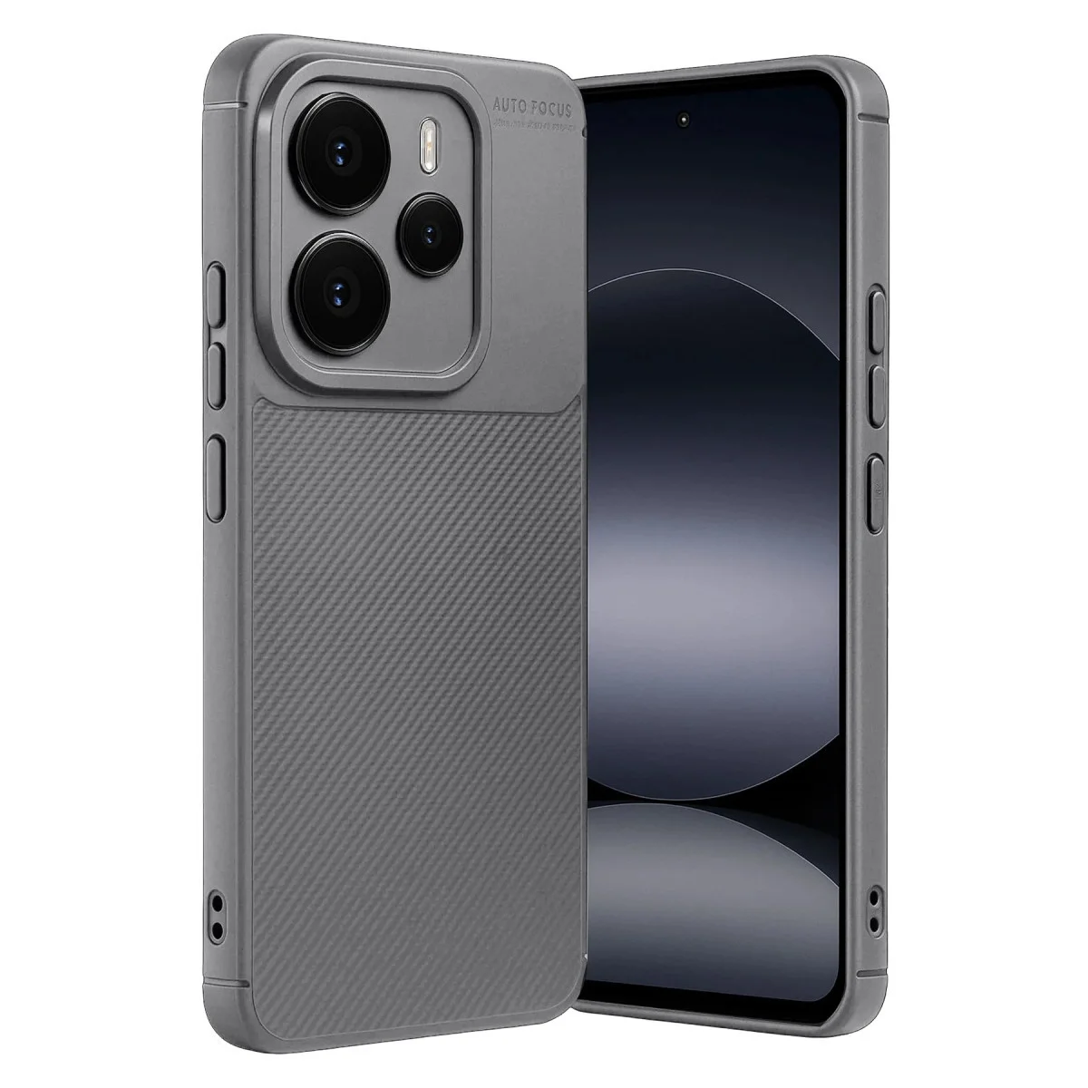 Xiao Note 14 5g Auto Focus Karbon Kapak - Gri
