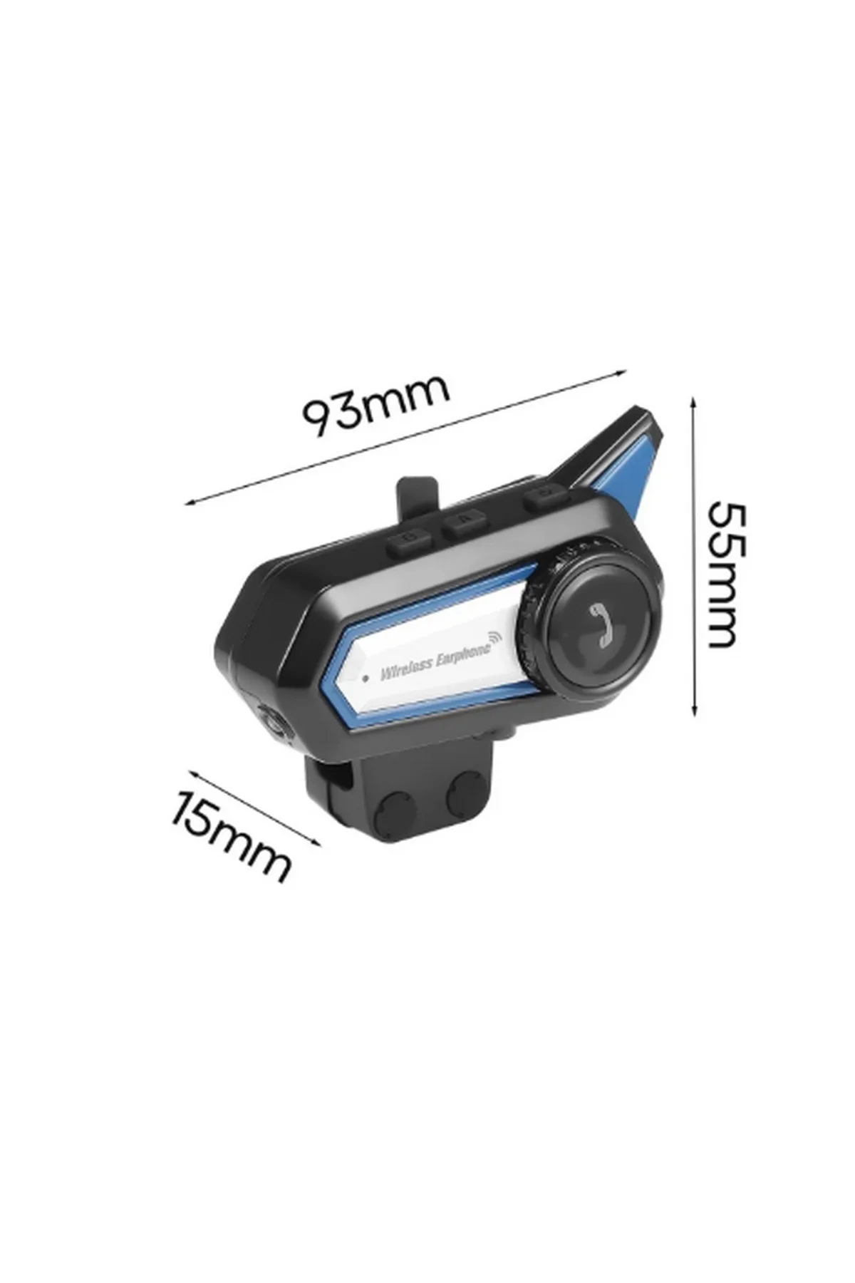 Vothoon Bt31 Kask Kulaklık Bluetooth 5.0 Motosiklet Interkom Su Geçirmez Kablosuz Kulaklık görsel 7