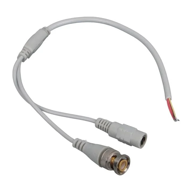 PM-12689 Dc Dişi Jacklı 5.5*2.1 Mm Uç 30 Cm Bnc Güvenlik Kablosu görsel 3