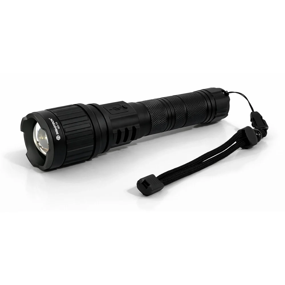 BD-14 10W TG LED Alüminyum Alaşımlı Zoomlu Type-C Şarjlı El Feneri