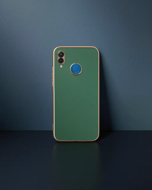 Huawei P20 Lite Kılıf Volet Silikon - Açık Yeşil