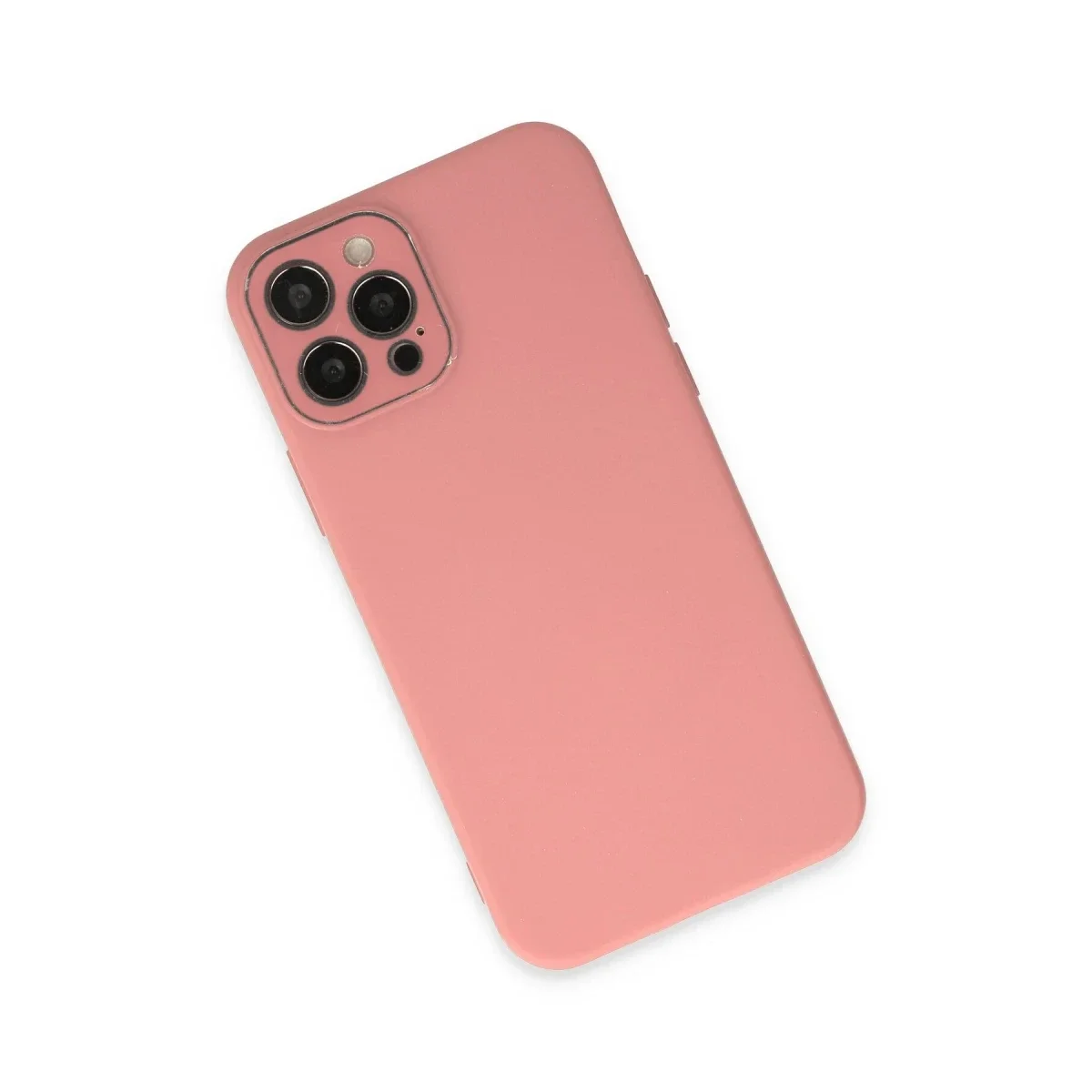 Apple iPhone 12 Pro Kılıf Lansman Glass Kapak - Pembe görsel 2
