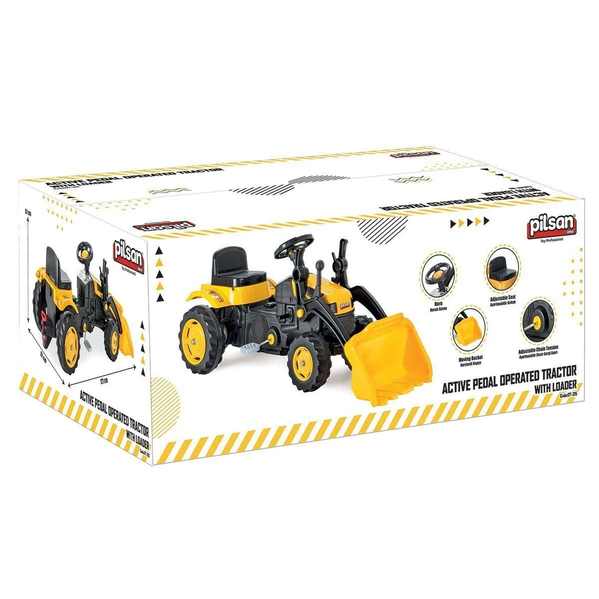 07315 Actıve Traktör Kepçeli S17211721 görsel 6