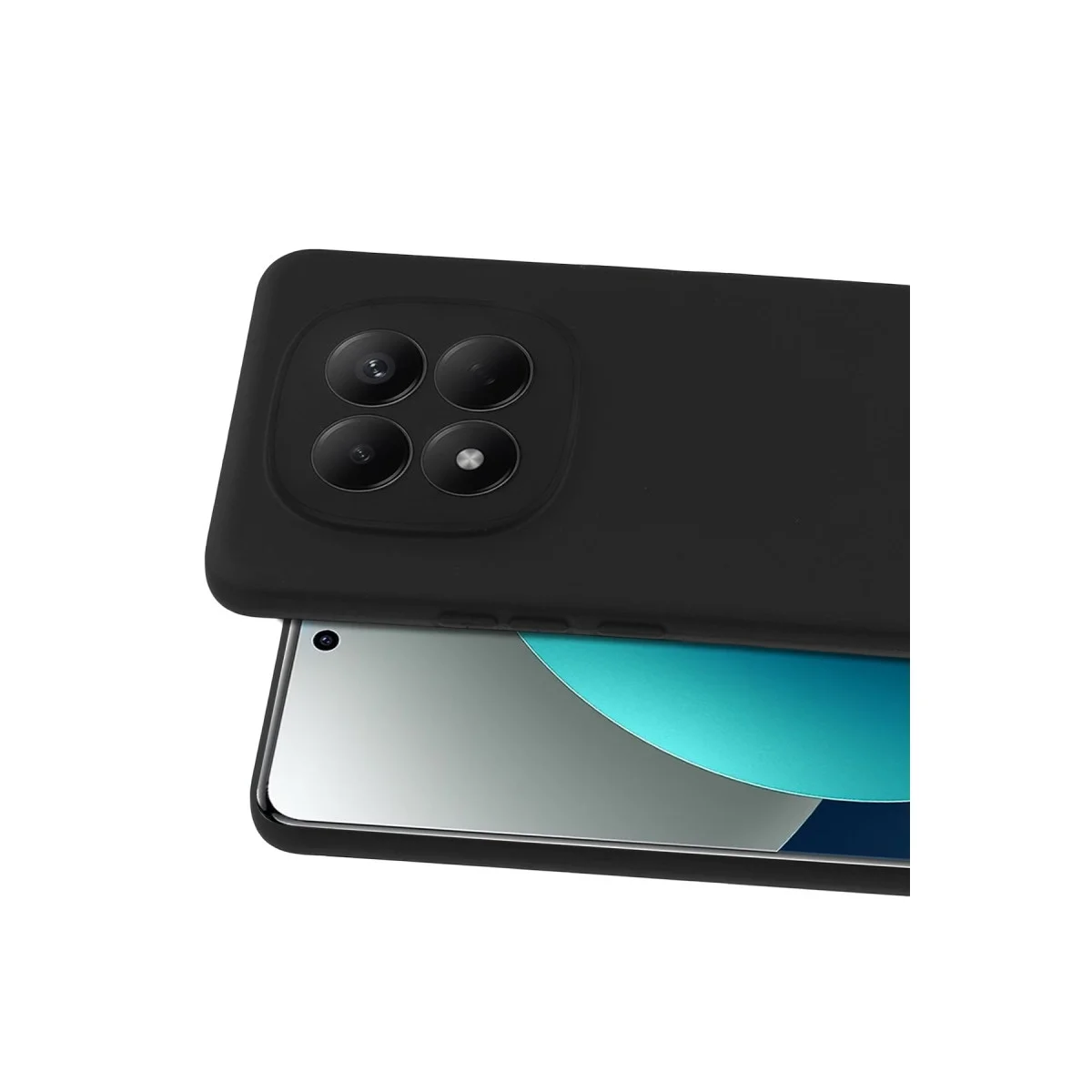Xiaomi Redmi Note 15 4g First Silikon - Siyah görsel 2