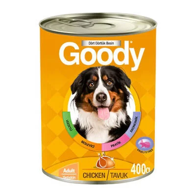 Tavuklu Yetişkin Köpek Konservesi 6 Adet 400 Gr