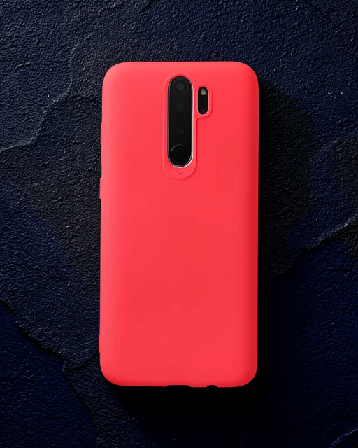 Xiaomi Redmi Note 8 Pro Kılıf First Silikon - Pembe