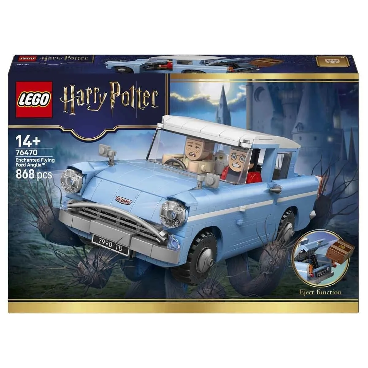 76470 Lego Harry Potter Sihirli Uçan Ford Anglia 868 parça +14 yaş görsel 6