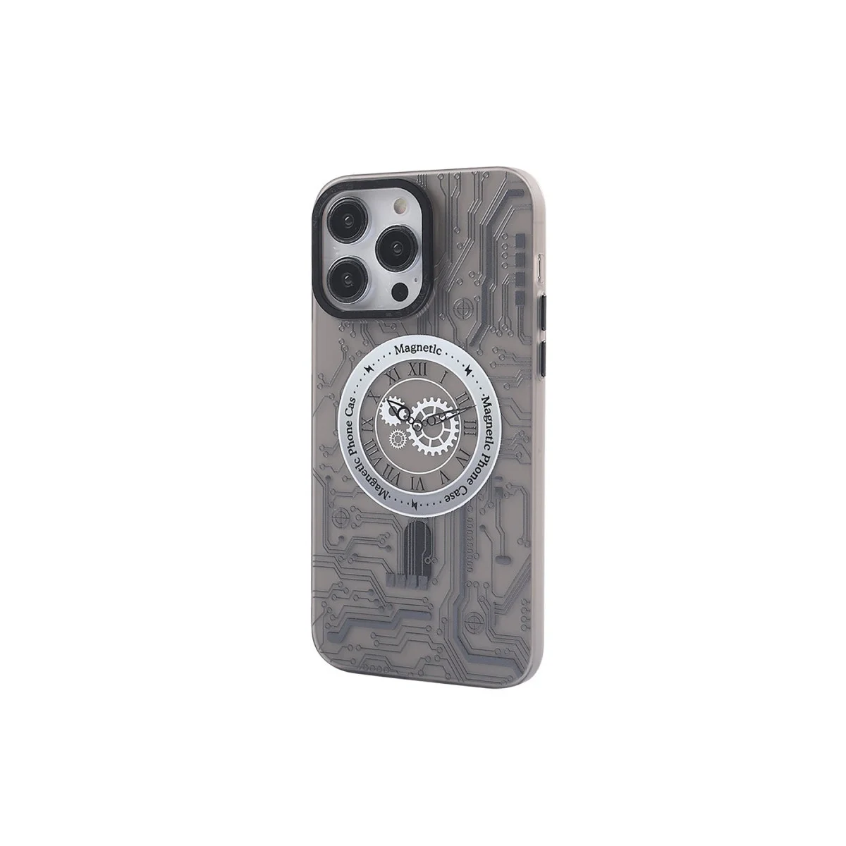 Apple İphone 14 Pro Max Kılıf Apollo Magneticsafe Desenli Kapak - Apollo Siyah - 1 görsel 2