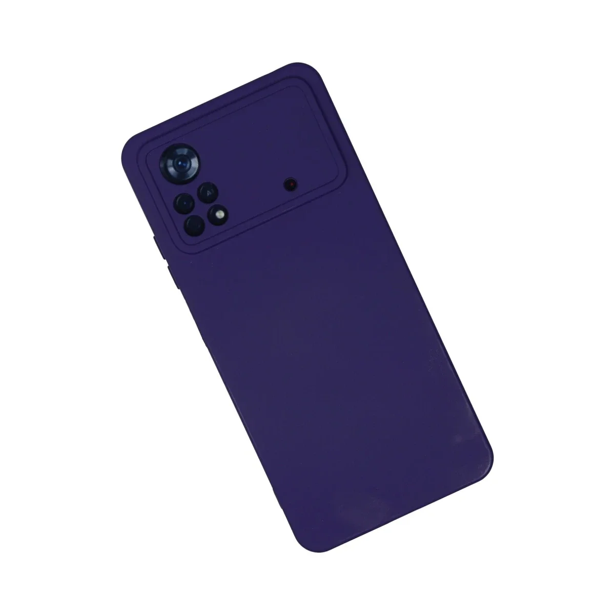 Xiaomi Poco X4 Pro 5G Kılıf Nano içi Kadife Silikon - Mor görsel 2
