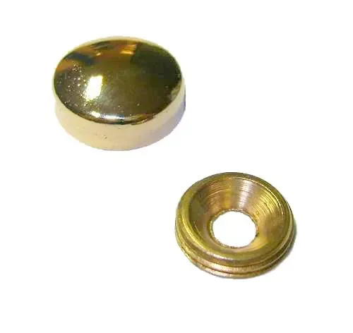 Vida Kapama Kapağı 20 mm, Sarı - 100 Adet görsel 2