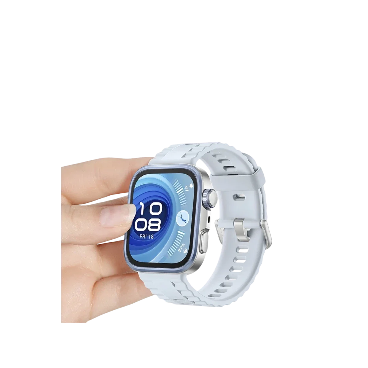 Huawei Fit 4 Nova Silikon Kordon - Beyaz görsel 4