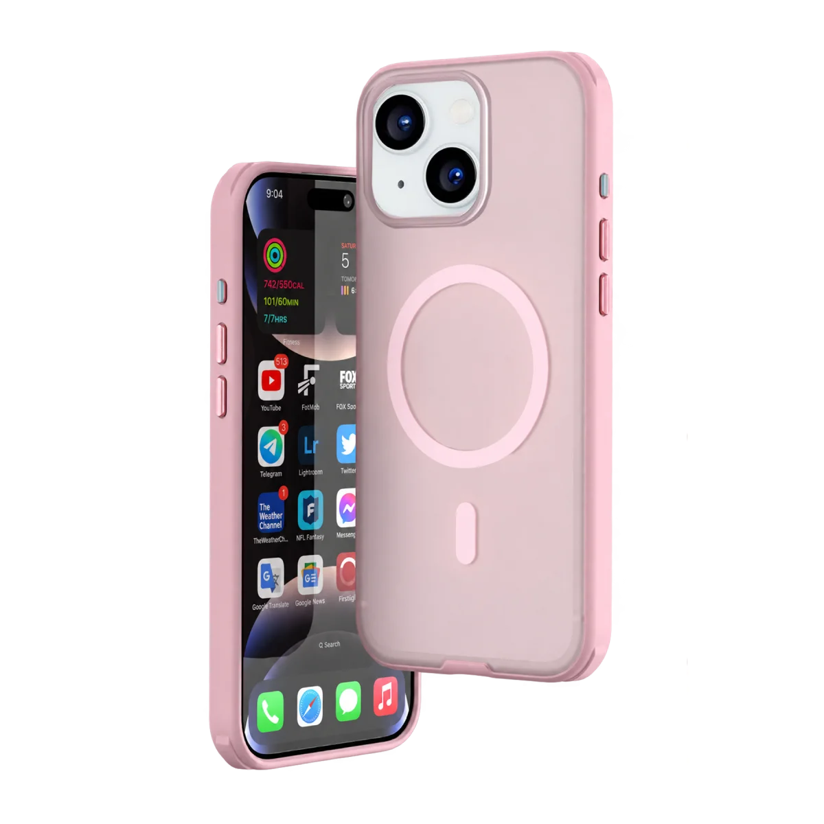 Joko Apple iPhone 14 Mim Magsafe Kapak - Pembe