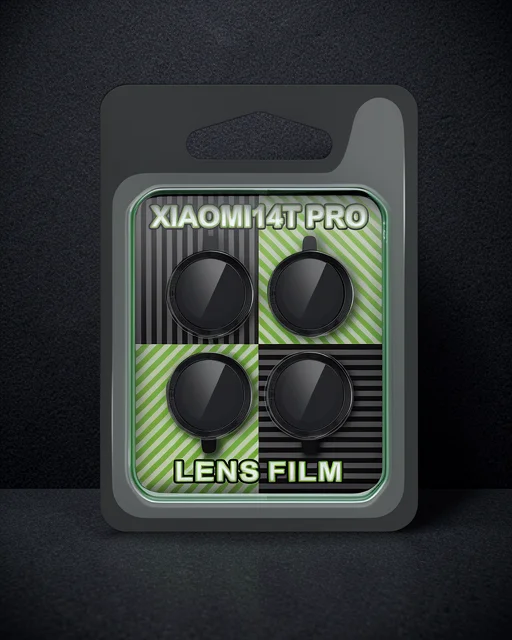 Xiaomi Mi 14t Pro Raze Metal Kamera Lens - Siyah