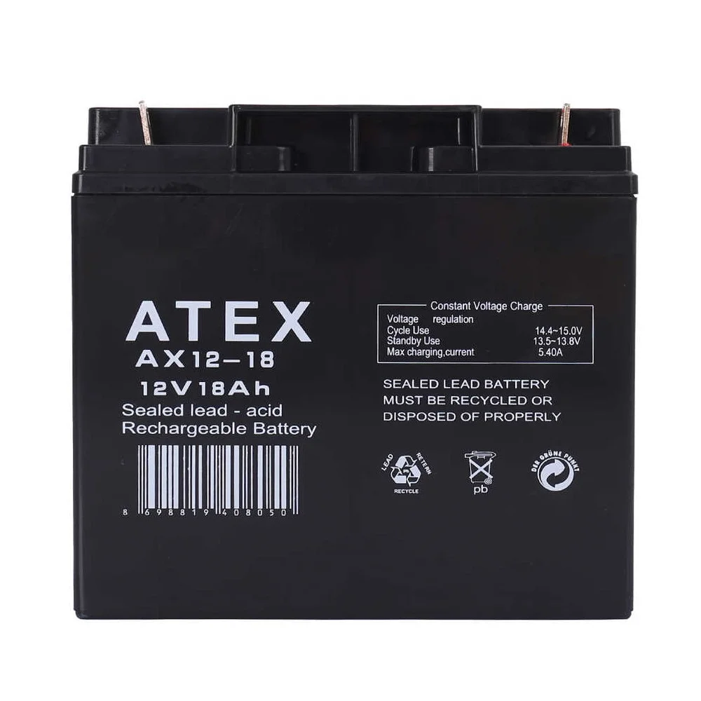 AX12-18 12V 18Ah Akü