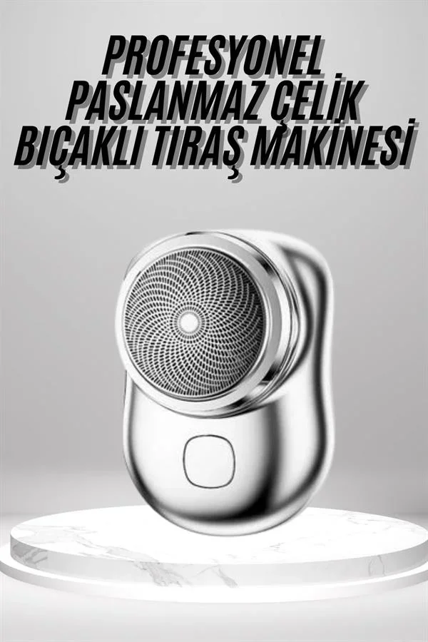 ni Sıfır Sakal Yanak Tıraş Makinesi USB Şarjlı Sıfır Sakal Taşınabilir Korumalı görsel 2