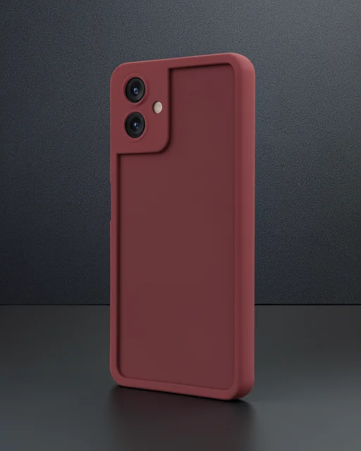 Samsung Galaxy A06 Kılıf Viera Silikon - Bordo