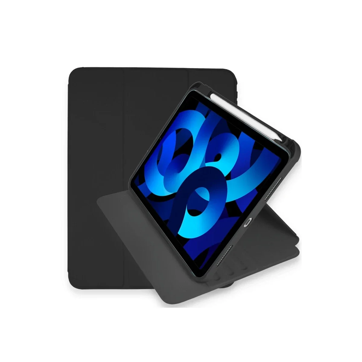 Apple iPad Pro 11 (2021) Kılıf Starling 360 Kalemlikli Tablet Kılıf - Siyah