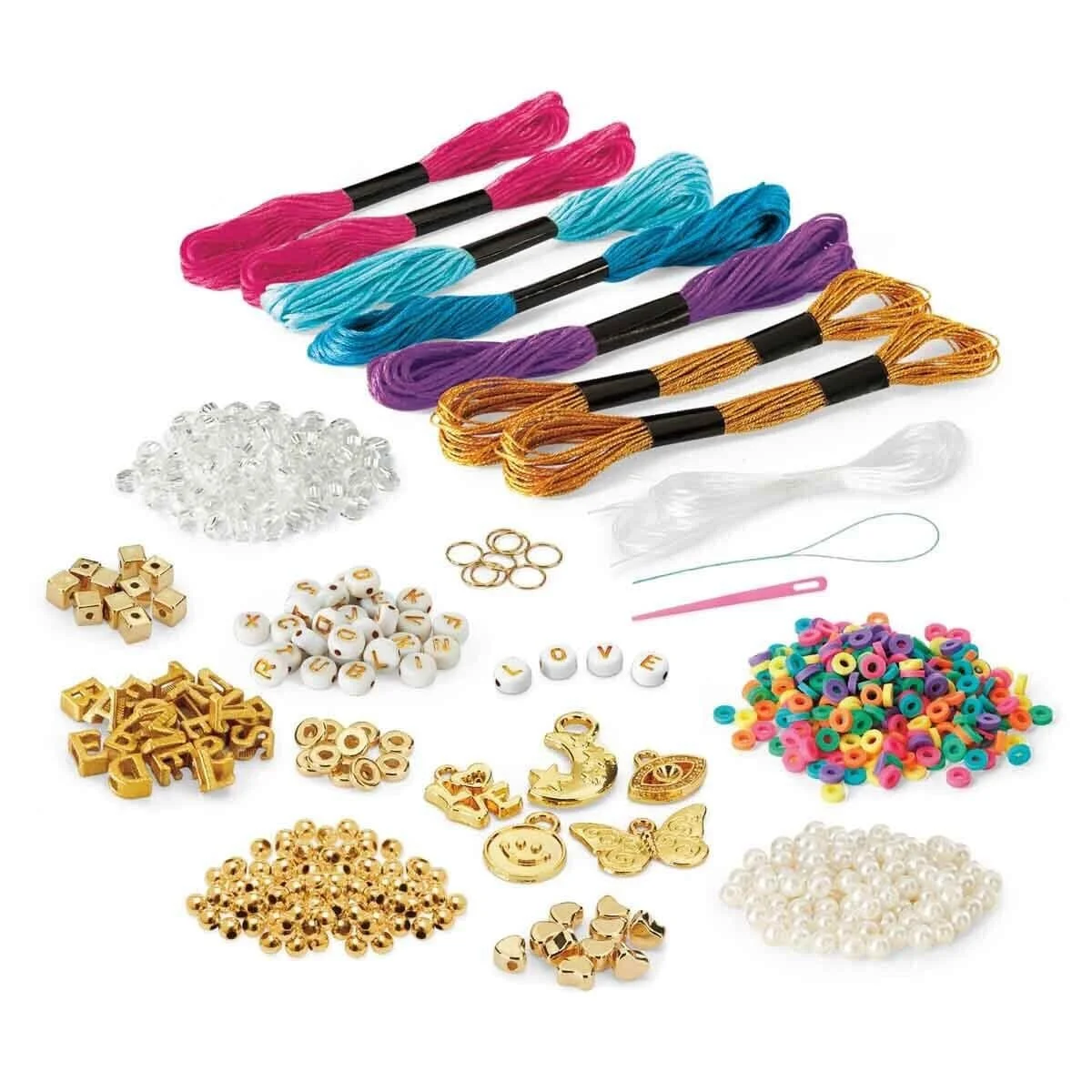 00065625 Sun-cza-hobi Set Shımmer N Sparkle Sparklıng A To Z Fashıon Bracelets görsel 4