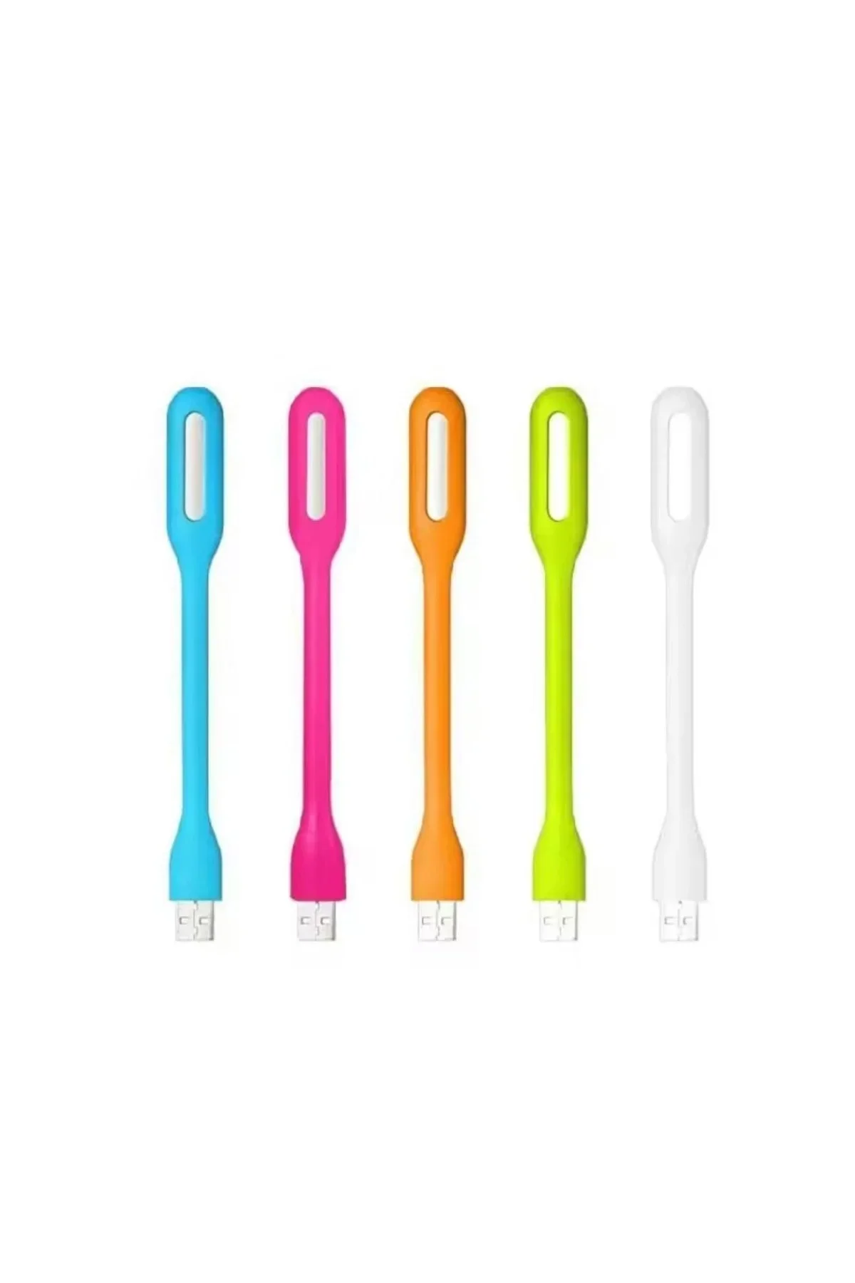 USB ni LED Lamba 4’Adet Paket – Esnek ve Taşınabilir Gece Lambası