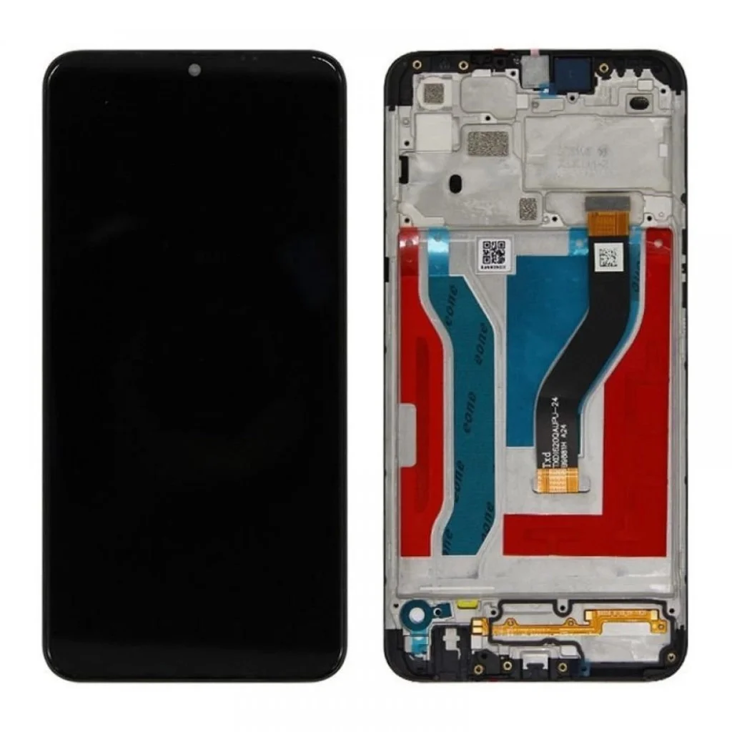 Samsung A10S Dokunmatik Ekran Siyah Çıtalı (Servis görsel 3