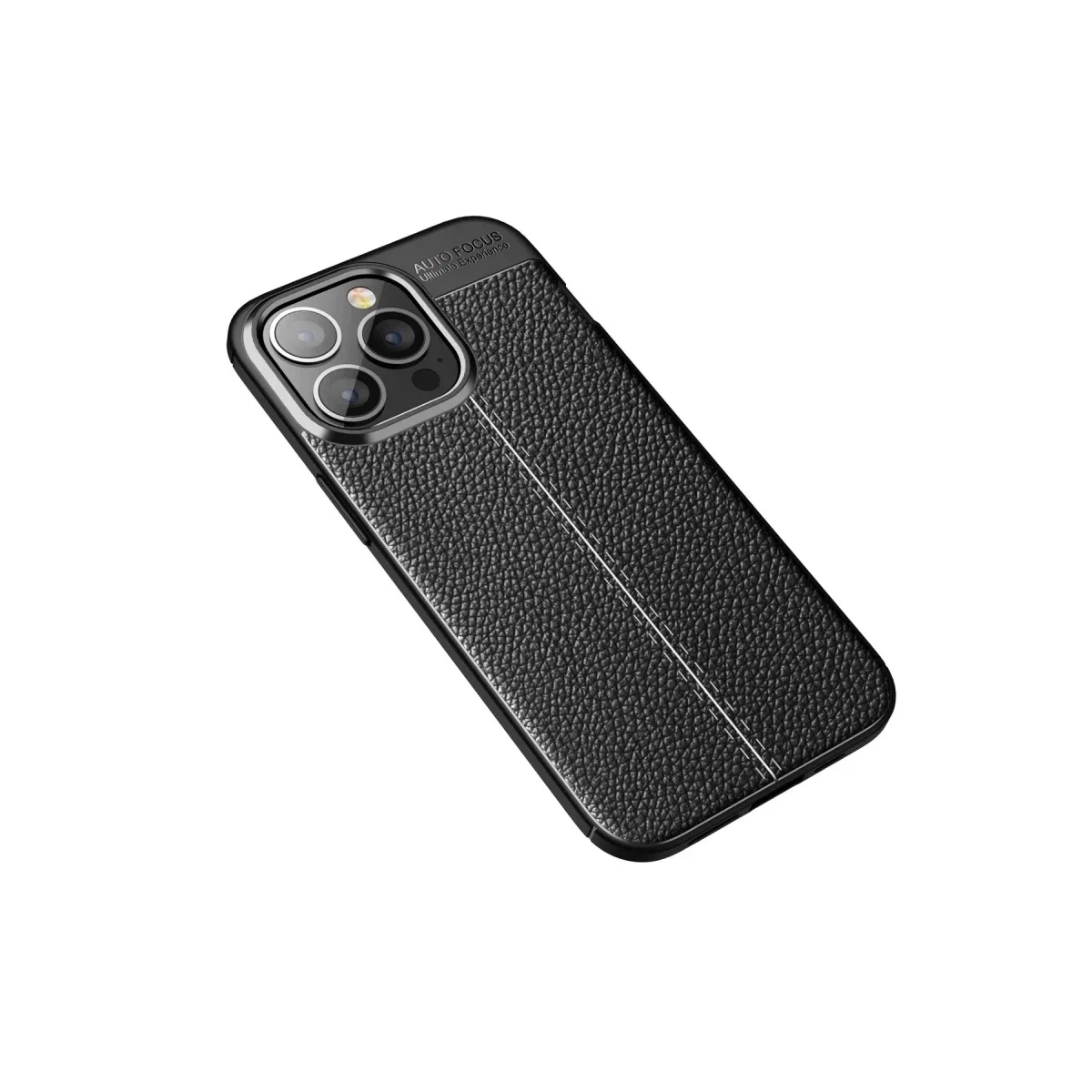 Apple iPhone 13 Pro Kılıf Auto Focus Kapak - Siyah görsel 2