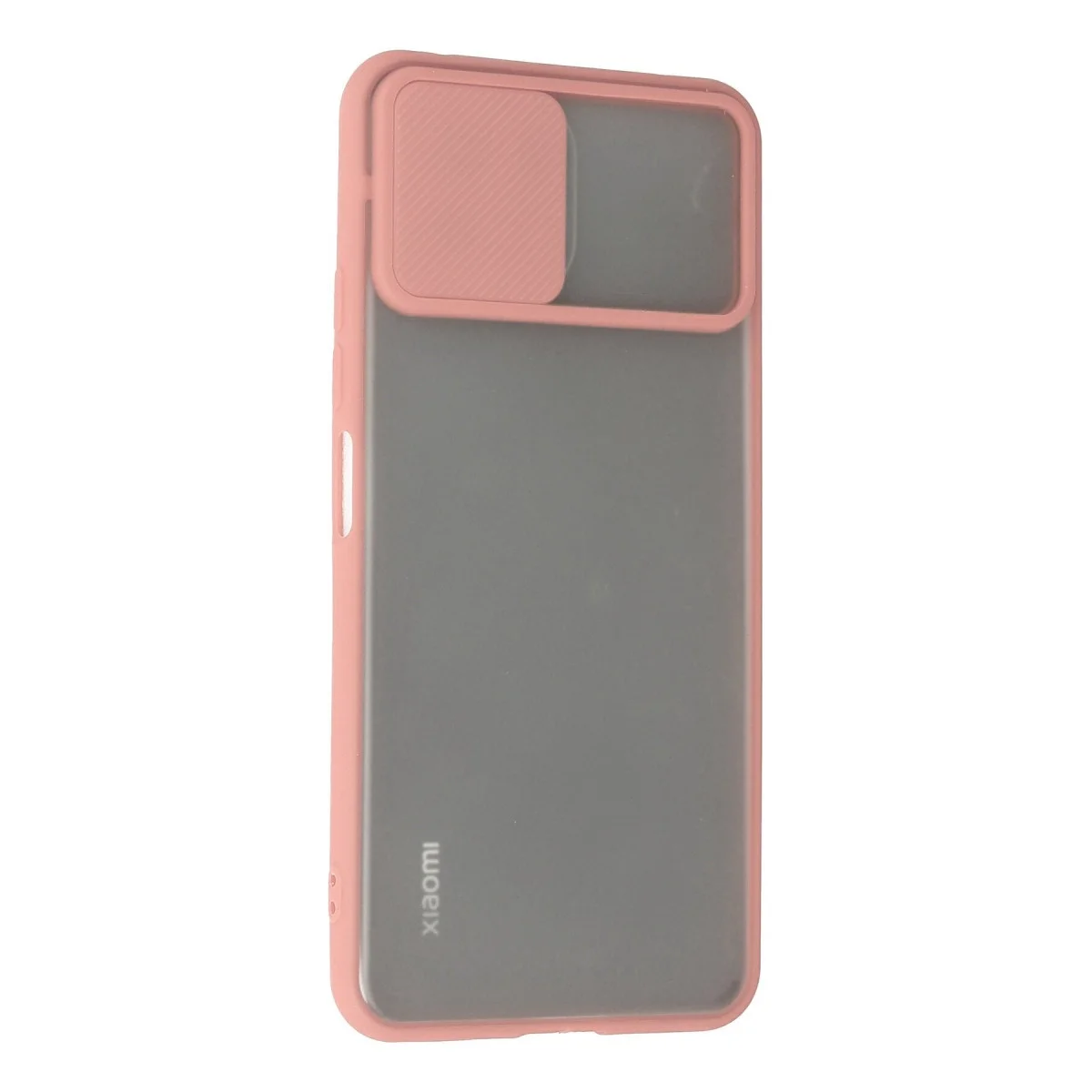 Xiaomi Mi 11 Lite Kılıf Palm Buzlu Kamera Sürgülü Silikon - Pembe görsel 3