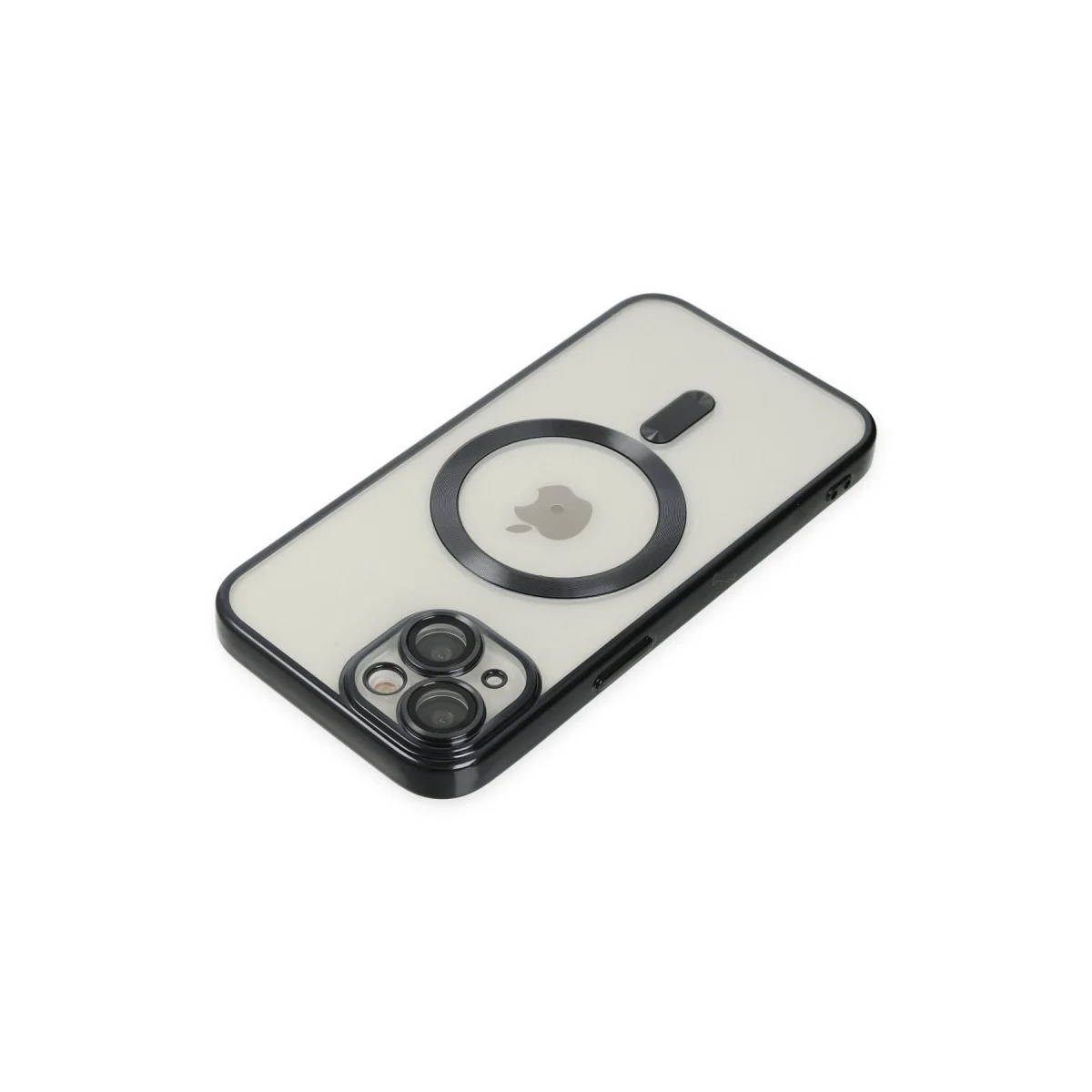 Apple İphone 14 Kılıf Kross Magneticsafe Kapak - Siyah görsel 4