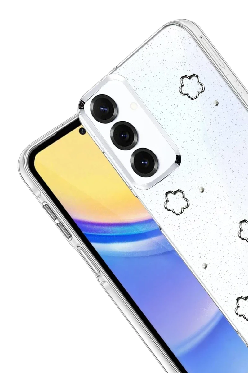 Samsung Galaxy A24 4G Fiyonk Desenli Kapak - Desen 2 görsel 2