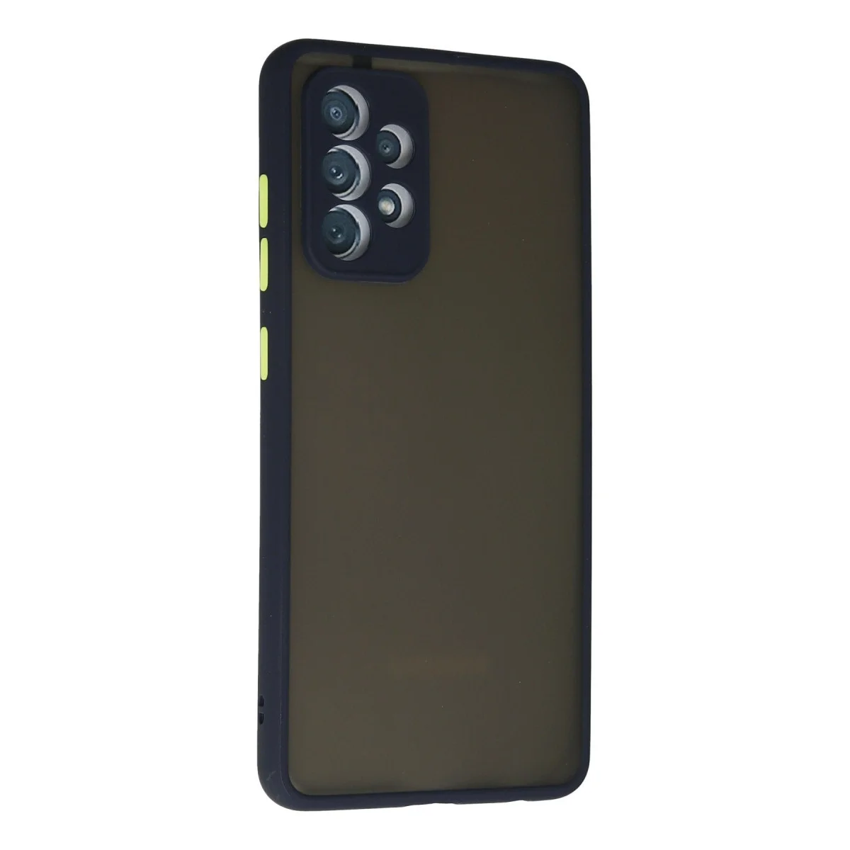Samsung Galaxy A72 Kılıf Montreal Silikon Kapak - Lacivert görsel 2