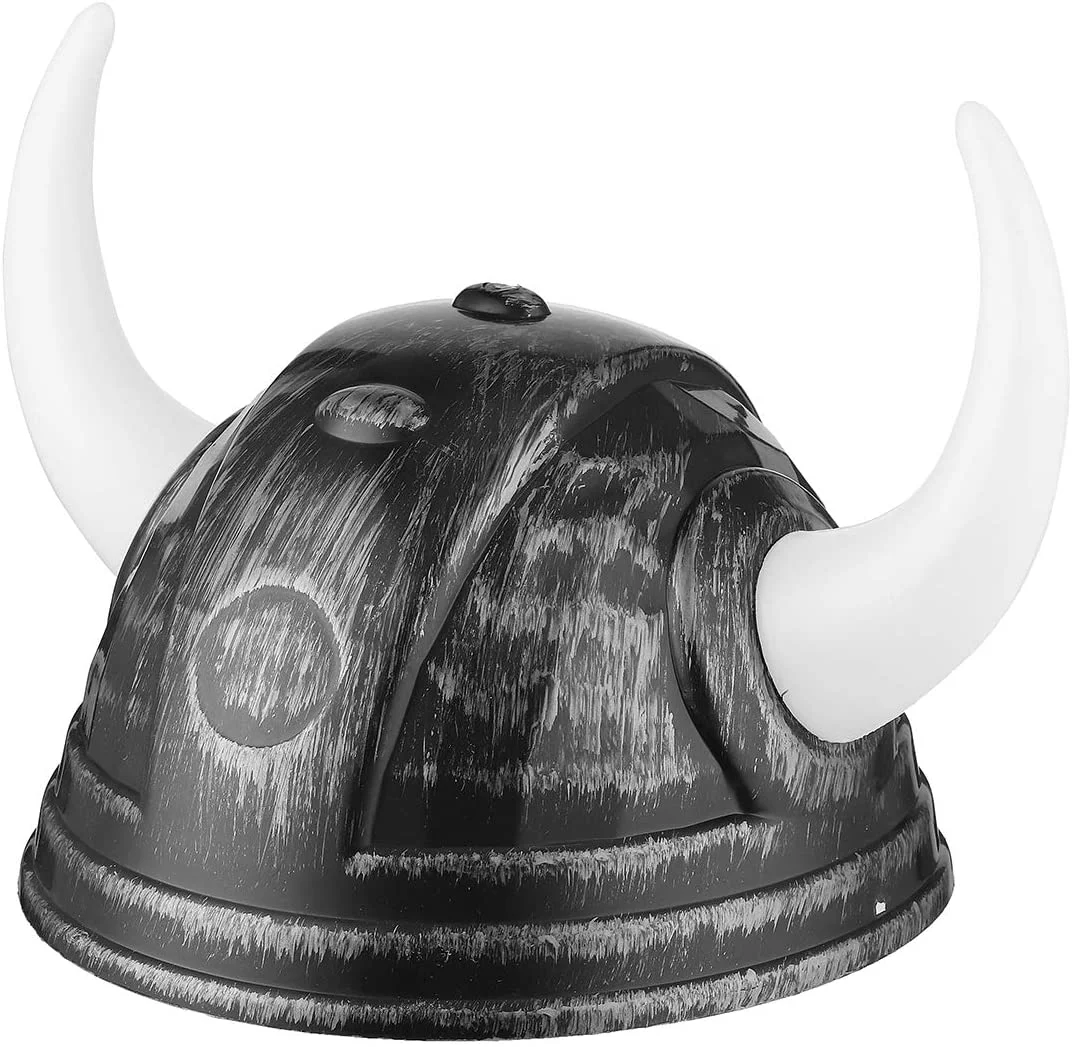 Viking Başlığı Asteriks Başlığı Gümüş Renk görsel 2