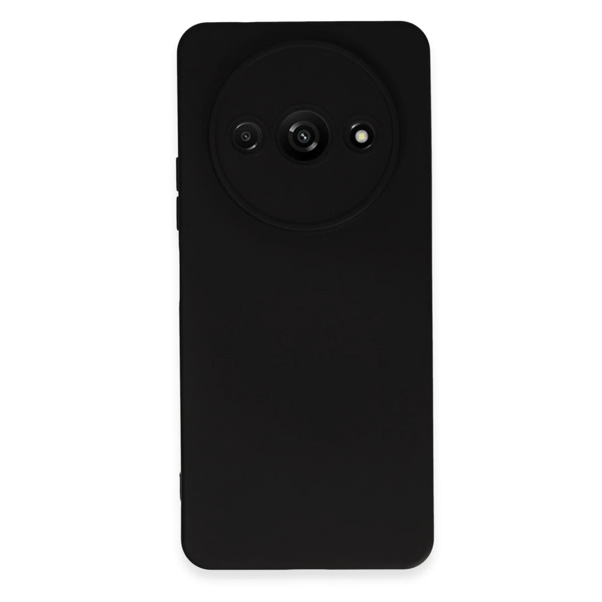 Xiaomi Redmi A3 4g Kılıf Nano İçi Kadife Silikon - Siyah