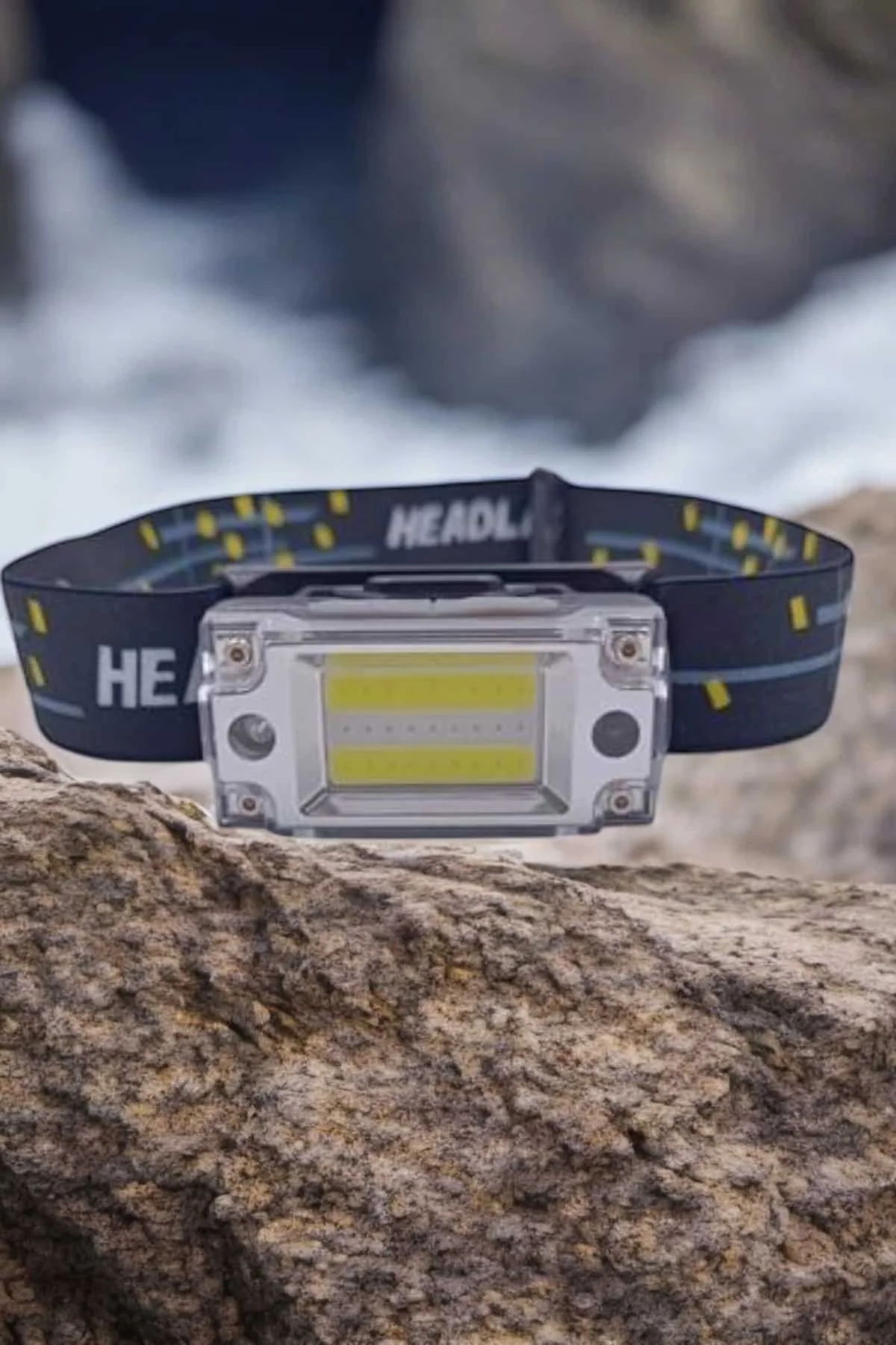Kafa Lambası Led Fener Pratik Taşınabilir Ayarlanabilir USB Şarjlı görsel 2