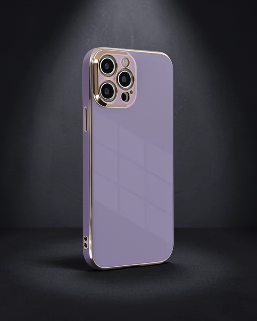 Apple İphone 12 Pro Kılıf Volet Silikon - Mor