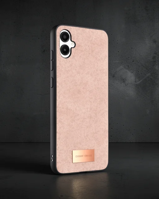 Onegif Samsung Galaxy A06 Bright Simli Kapak - Pembe