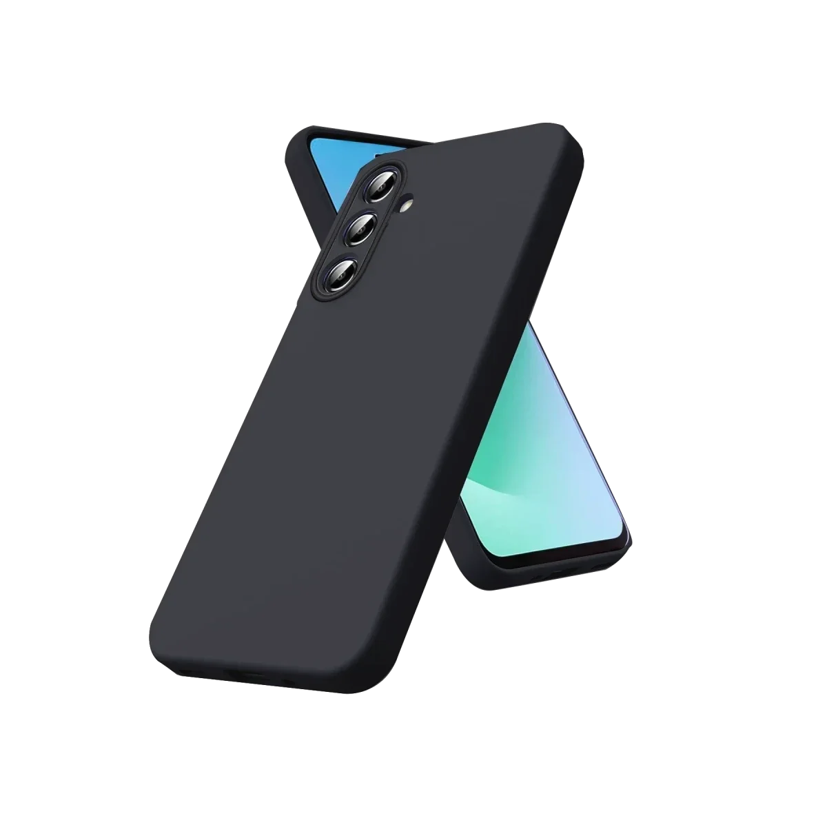 Samsung Galaxy A57 5G First Silikon - Siyah