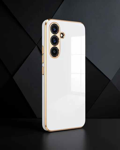 Samsung Galaxy S25 Kılıf Volet Silikon - Beyaz