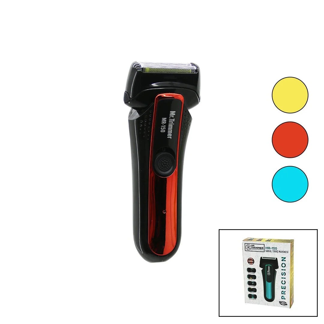 Precısıon 2İN1 Günlük Sıfır Sakal - Çizim Başlık Sakal Traş Makinesi Usb Şarjlı Yedek Başlık MR-150