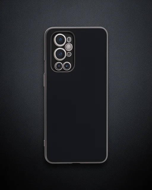 One Plus 9 Pro Kılıf Volet Silikon - Siyah
