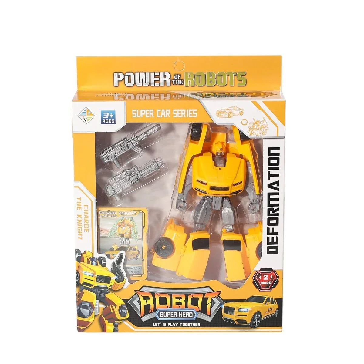 HY-8877 Dönüşebilen Transformers Kartlı Araba görsel 3